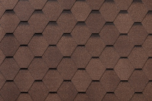 Гибкая черепица «Roofshield Классик Стандарт Коричневый топаз C-S-46»