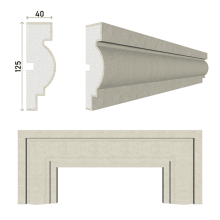 Молдинг М.125.40