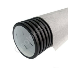 Дренажная труба 110 мм в обмотке из геотекстиля Typar (DuPont)