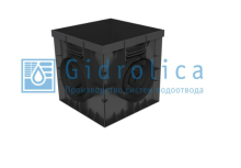 Дождеприемник Gidrolica Point ДП-30.30 - пластиковый универсальный