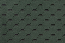 Гибкая черепица «Roofshield Фемили Лайт Стандарт Зелёный с оттенением FL-S-6» 