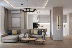 Разработка концепции помещения с подбором цветового решения