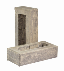 Наборный блок для столба забора (ТБЛОК-С16)