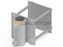 Держатель молниеприемного стержня ⌀40 мм к профилю