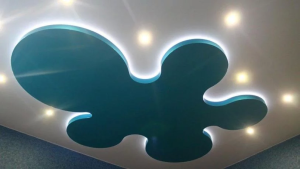 Монтаж подвесных потолков