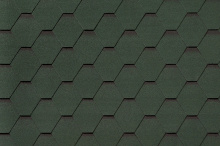 Гибкая черепица «Roofshield Классик Стандарт Зелёный с оттенением C-S-6»