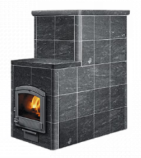 Дровяная печь Tulikivi Grinion Nobile 18-35м3 с выносной топкой