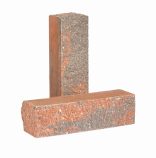 Кирпич облицовочный узкий полнотелый тычковый цвет "Клинкер" 