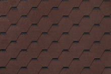 Гибкая черепица «Roofshield Фемили Лайт Стандарт Коричневый с оттенением FL-S-2»