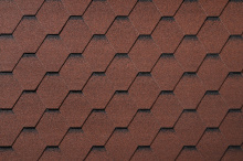 Гибкая черепица «Roofshield Фемили Бейсик Стандарт Красный FL-S-55» 