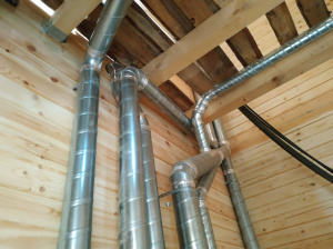 Устройство вытяжной вентиляции