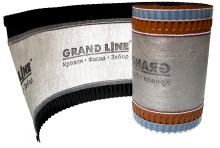 Аэроэлемент конька со щетками