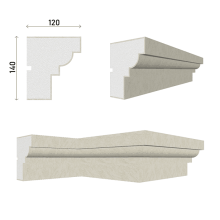 Карниз К.140.120