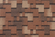 Гибкая черепица «Roofshield Классик Модерн Сандаловый C-М-20» 