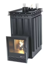 Коммерческая печь для бани и сауны ИзиСтим «Домна 45 К» под Кирпич