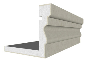 Молдинги с откосом