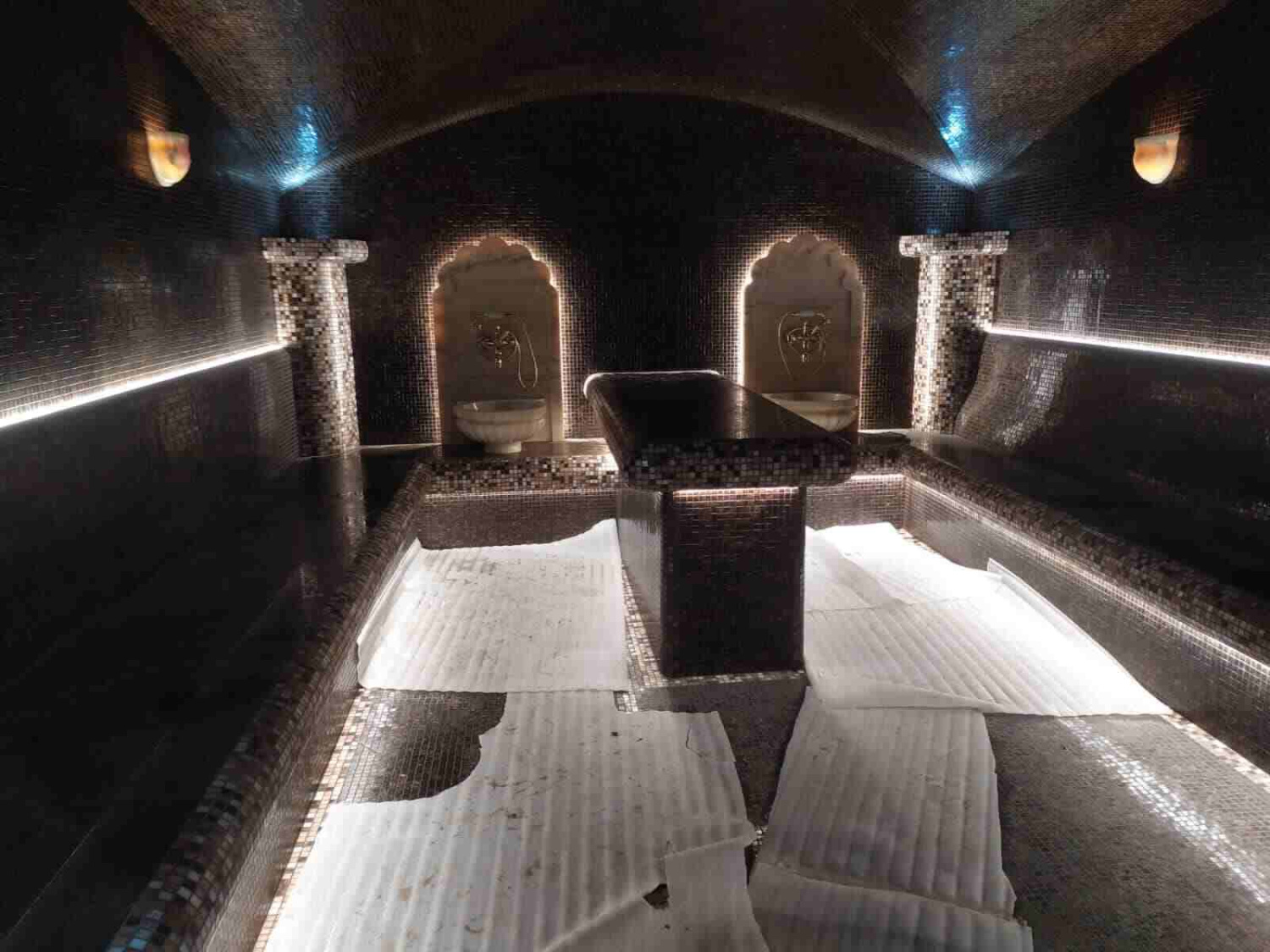 Выполнение общего комплекса по устройству Хамамов