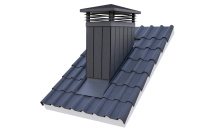 Индивидуальное изготовление наружной обшивки дымохода