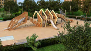 Проектирование и изготовление детских игровых комплексов по индивидуальному заказу