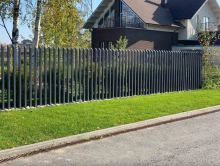 Алюминиевый забор «Расческа»
