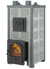 Комплект Эверест "Легкий пар Профи" Талькохлорит, Резная (3 стороны + фасад) S-50 мм