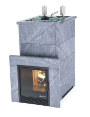 Коммерческая печь для бани и сауны ИзиСтим «Геленджик K» в камне Талькохлорит