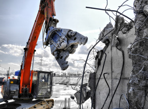 Демонтаж капитальных элементов здания