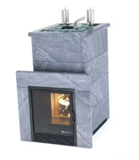 Коммерческая печь для бани и сауны ИзиСтим «Сочи K» в камне Талькохлорит