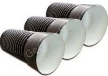 Труба гофрированная Д315/276 мм, L= 6м с раструбом SN6 