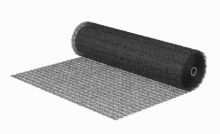 Кровельная мембрана COROTOP OPLOT (250 г/м2, 1 слой, 42м2)