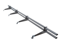 Снегозадержатель трубчатый BORGE 3 м для модульной металлочерепицы шаг 350 мм