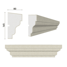 Подоконник П.145.80