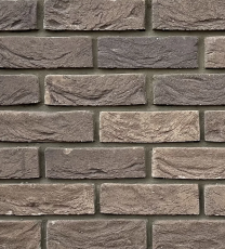  Кирпич ручной формовки: АМБЕР БЛЕК 