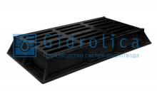 Дождеприемник прямоугольный - чугунный тип ДБ 