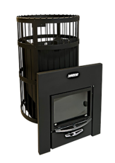 Дровяная печь для бани Harvia Legend 300 DUO Telescope Black