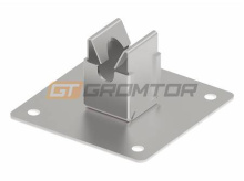 Держатель KLIK на пластине для круглого проводника