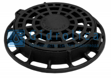 Дождеприемник круглый - чугунный тип ДК  Популярный