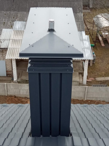 Вывод и возведение дымоходов, каналов вентиляции