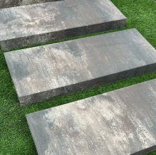 Пошаговая плита вибропрессованная Gard 100*20*8 Шоколад