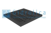 Решетка водоприемная Gidrolica Point РВ-40.40 - пластиковая, кл. А15