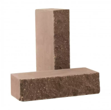 Кирпич облицовочный полнотелый колотый цвет "Шоколад"