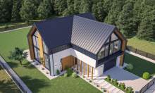 Фальцевая кровля Budmat Кликфальц IRON Click