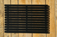 Придверная решетка Gidrolica Step - резина 390х590мм